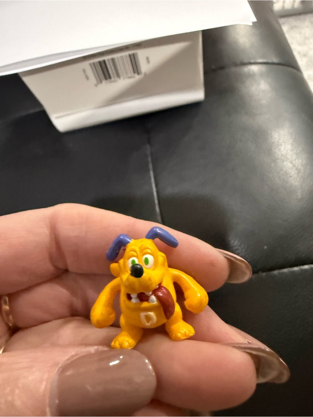 2001 Digimon Doggymon Mini Figure Bandai H-T RARE
